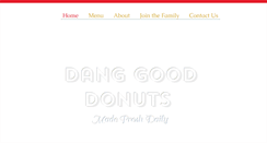 Desktop Screenshot of cowboydonuts.com